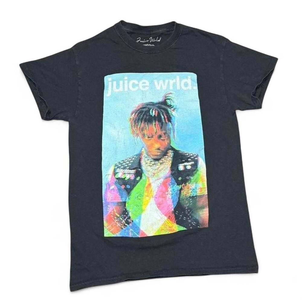Juice WRLD Official Graphic T-Shirt Small Black Rap Merch